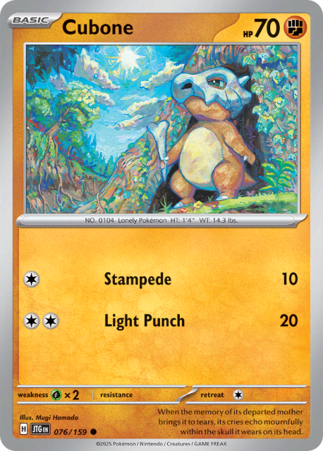 Cubone (76) — Journey Together
