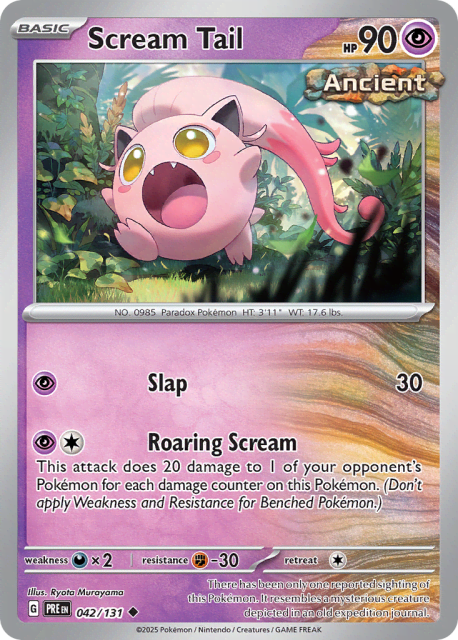 Scream Tail (42) — Prismatic Evolutions