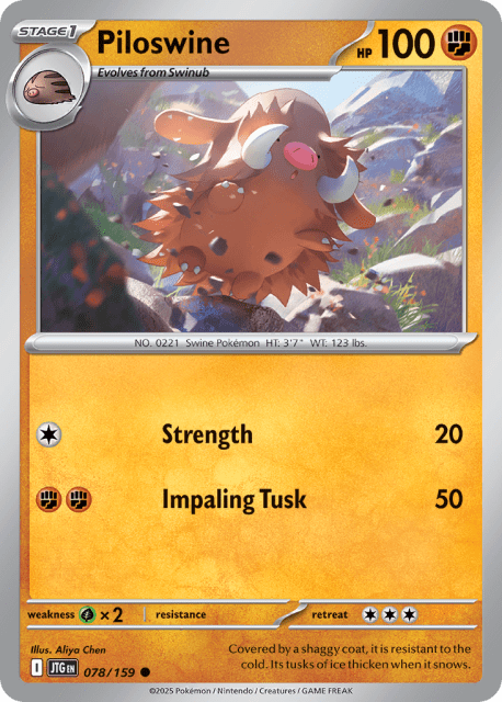Piloswine (78) — Journey Together