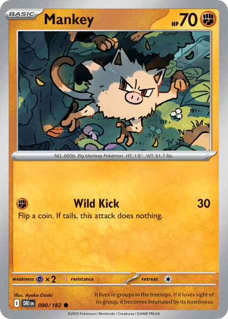 Mankey (90) — Destined Rivals