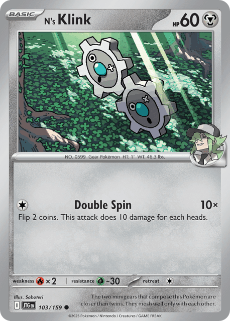 N's Klink (Reverse Holofoil) (103) — Journey Together