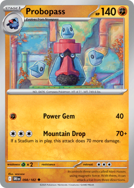 Probopass (Reverse Holofoil) (98) — Destined Rivals