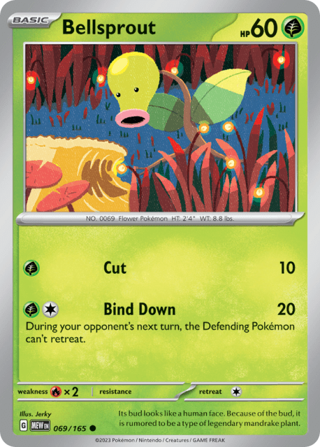 Bellsprout (Reverse Holofoil) (69) — 151