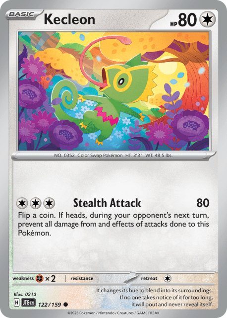 Kecleon (122) — Journey Together
