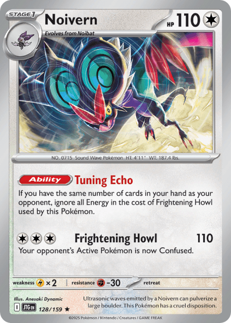 Noivern (Reverse Holofoil) (128) — Journey Together