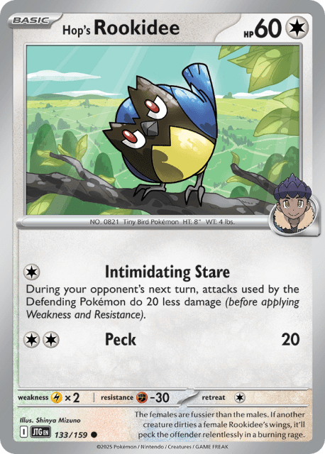 Hop's Rookidee (Reverse Holofoil) (133) — Journey Together