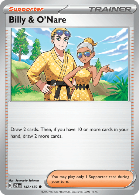 Billy & O'Nare (Reverse Holofoil) (142) — Journey Together