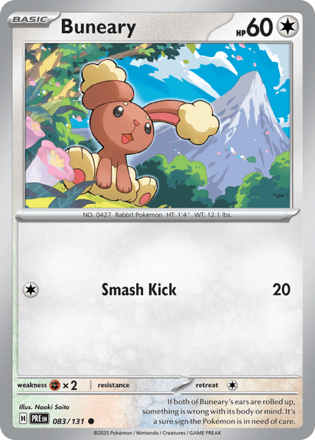 Buneary (83) — Prismatic Evolutions