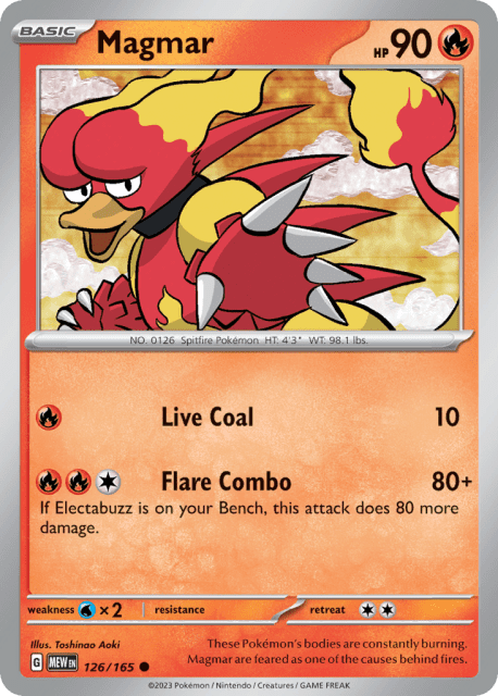 Magmar (126) — 151