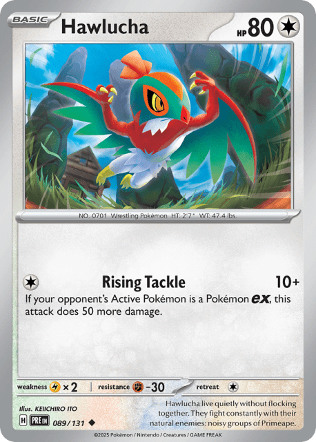 Hawlucha (89) — Prismatic Evolutions