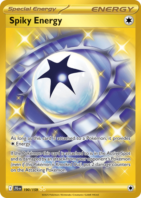 Spiky Energy (Holofoil) (190) — Journey Together