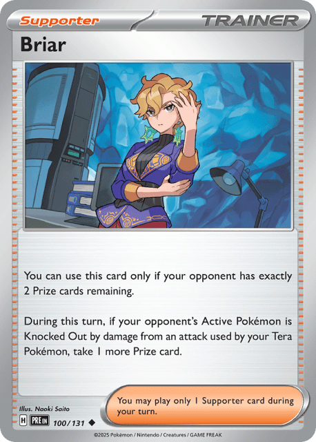 Briar (Poke Ball Reverse Holofoil) (100) — Prismatic Evolutions