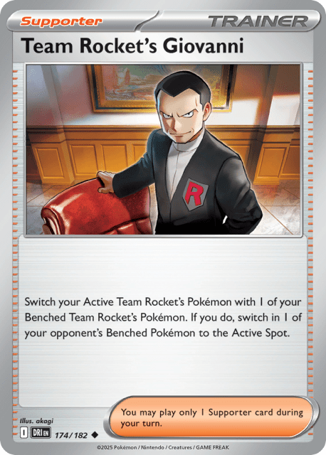 Team Rocket's Giovanni (174) — Destined Rivals