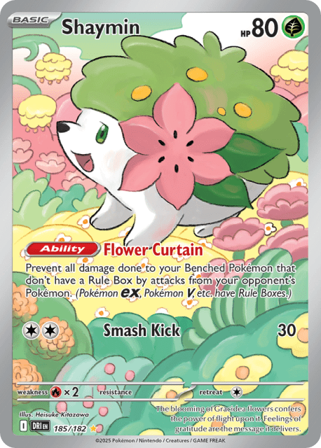 Shaymin (Holofoil) (185) — Destined Rivals