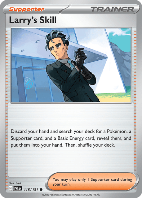 Larry's Skill (115) — Prismatic Evolutions