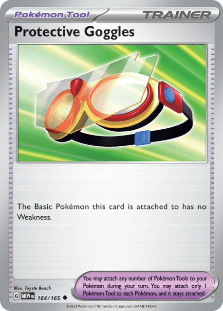 Protective Goggles (Reverse Holofoil) (164) — 151