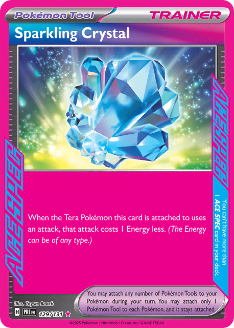 Sparkling Crystal (Holofoil) (129) — Prismatic Evolutions