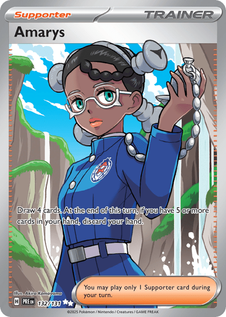 Amarys (Holofoil) (132) — Prismatic Evolutions
