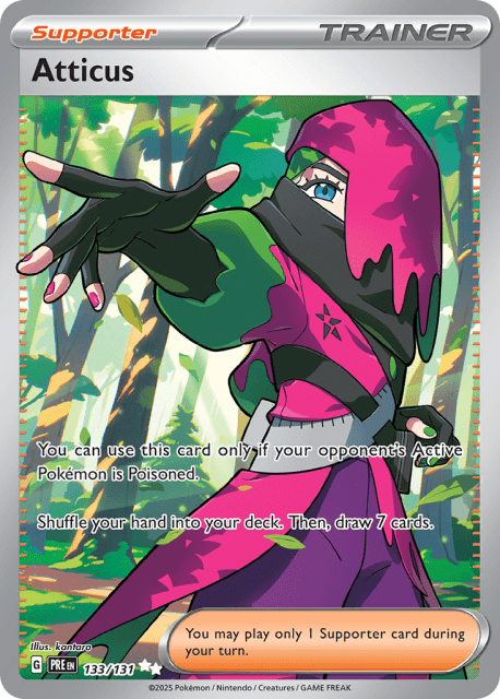 Atticus (Holofoil) (133) — Prismatic Evolutions