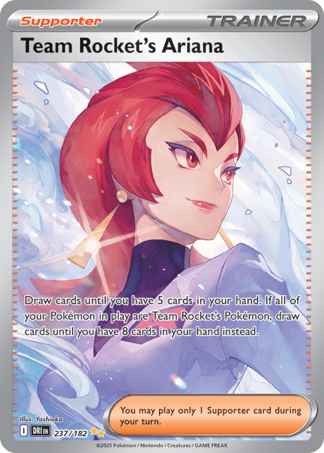 Team Rocket's Ariana (Holofoil) (237) — Destined Rivals