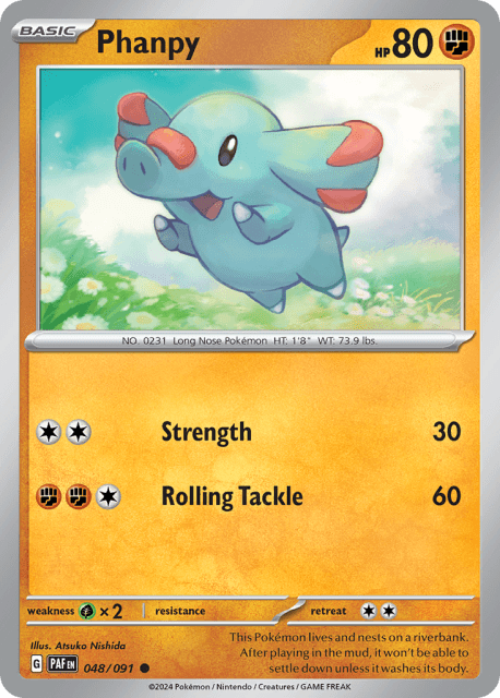 Phanpy (48) — Paldean Fates