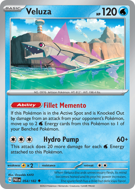 Veluza (Reverse Holofoil) (54) — Paradox Rift