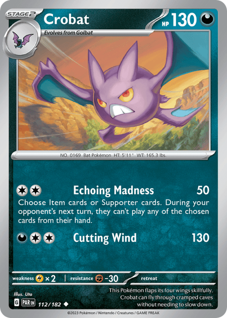 Crobat (112) — Paradox Rift