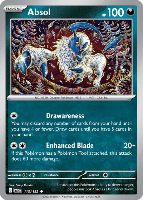 Absol (113) — Paradox Rift