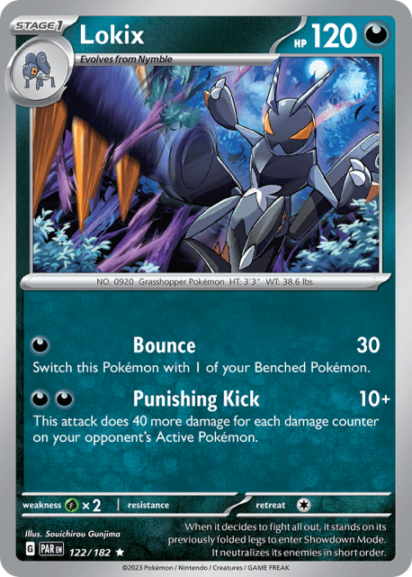 Lokix (Reverse Holofoil) (122) — Paradox Rift