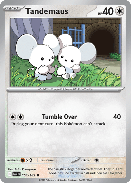 Tandemaus (Reverse Holofoil) (154) — Paradox Rift