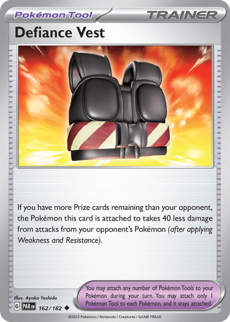 Defiance Vest (Reverse Holofoil) (162) — Paradox Rift