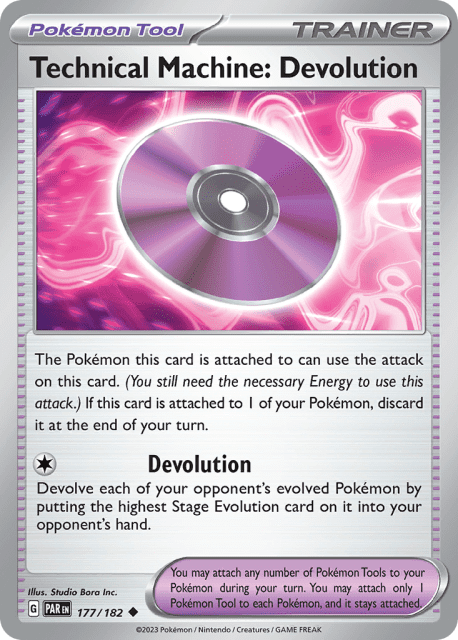 Technical Machine: Devolution (Reverse Holofoil) (177) — Paradox Rift