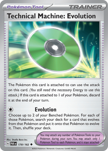 Technical Machine: Evolution (Reverse Holofoil) (178) — Paradox Rift