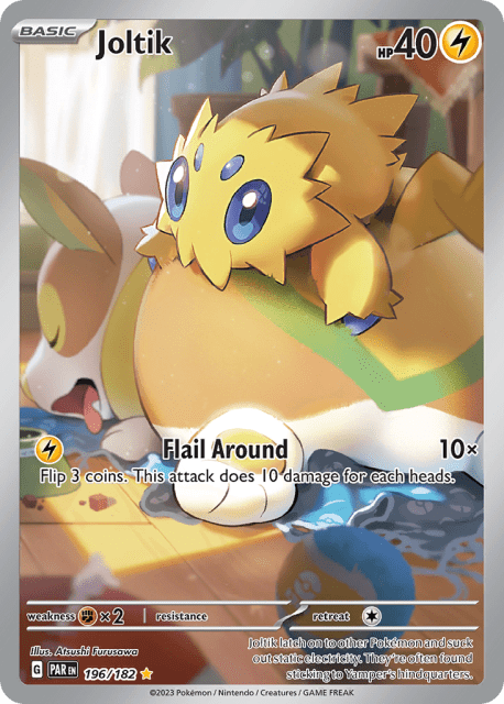 Joltik (Holofoil) (196) — Paradox Rift