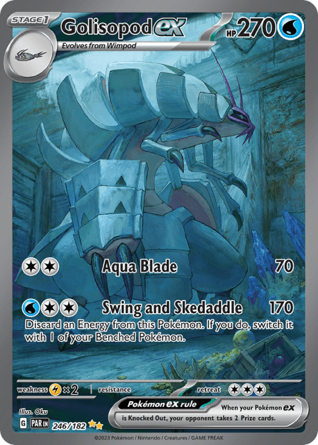 Golisopod ex (Holofoil) (246) — Paradox Rift