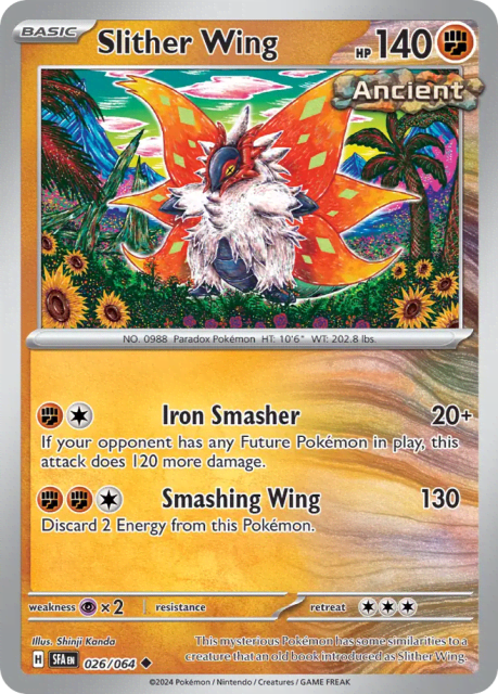Slither Wing (Reverse Holofoil) (26) — Shrouded Fable