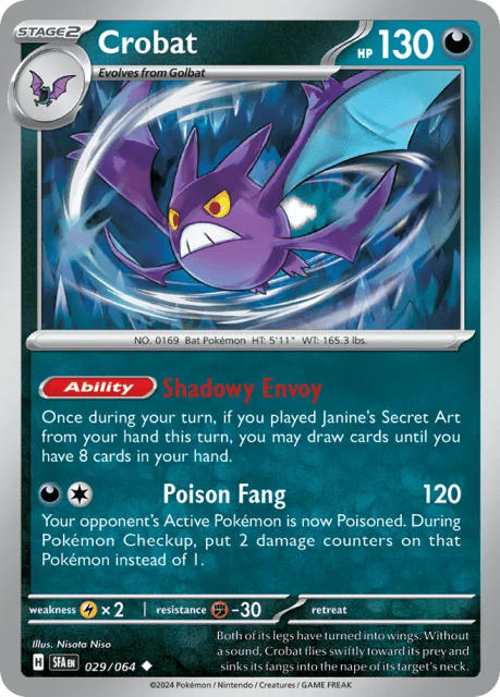 Crobat (29) — Shrouded Fable