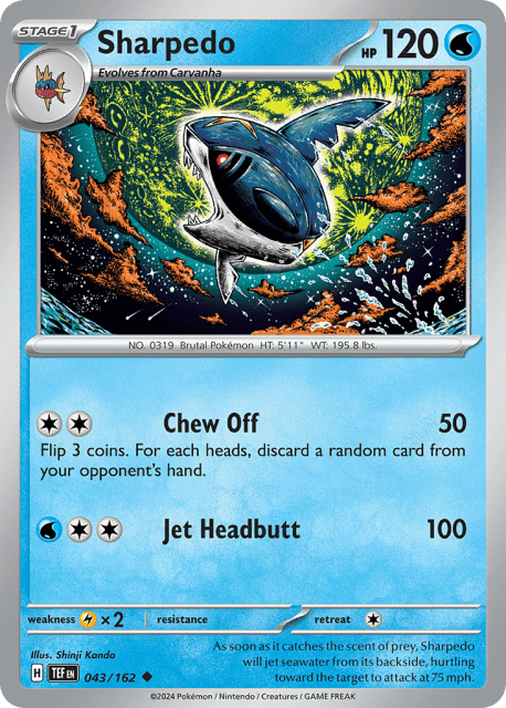 Sharpedo (43) — Temporal Forces