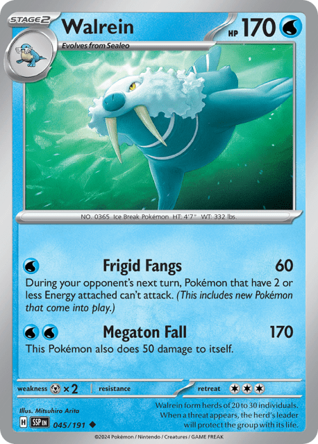 Walrein (45) — Surging Sparks