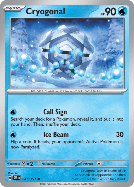 Cryogonal (47) — Surging Sparks