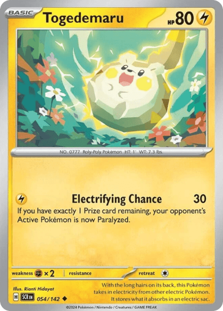 Togedemaru (54) — Stellar Crown