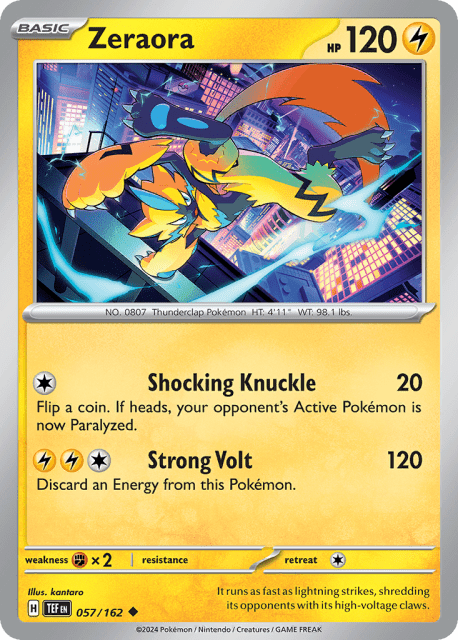 Zeraora (57) — Temporal Forces
