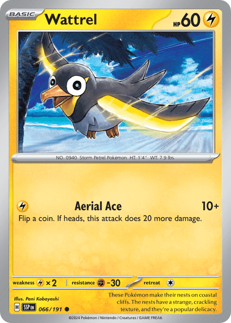 Wattrel (66) — Surging Sparks