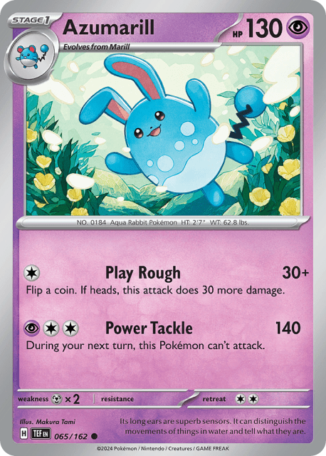 Azumarill (65) — Temporal Forces