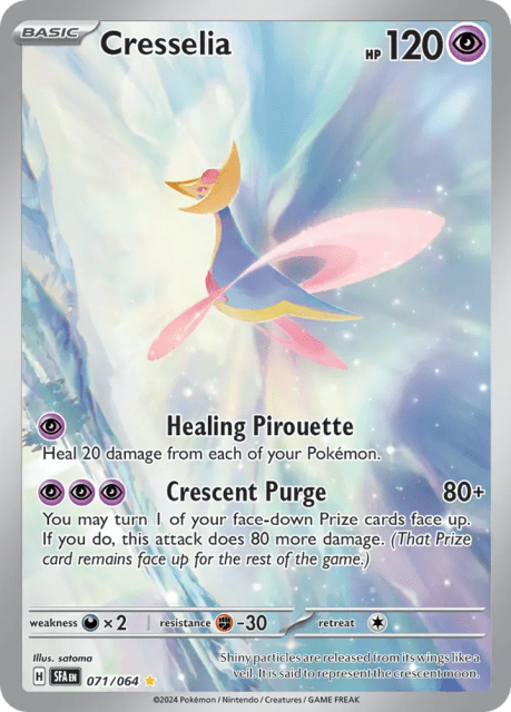 Cresselia (Holofoil) (71) — Shrouded Fable
