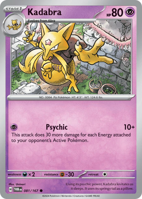 Kadabra (81) — Twilight Masquerade