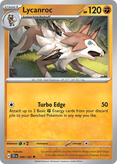 Lycanroc (90) — Temporal Forces
