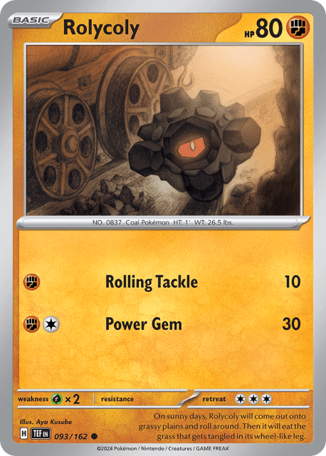 Rolycoly (93) — Temporal Forces