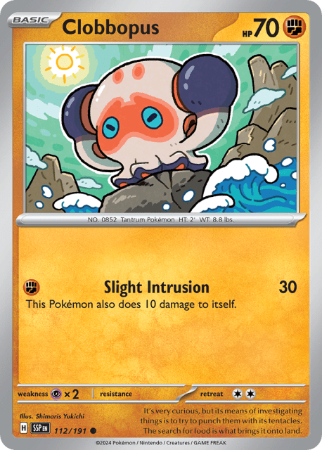 Clobbopus (112) — Surging Sparks