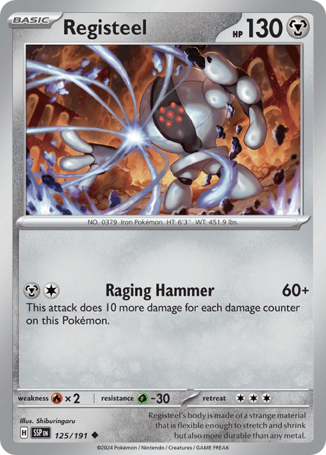 Registeel (125) — Surging Sparks